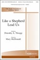 Like a Shepherd Lead Us SATB choral sheet music cover